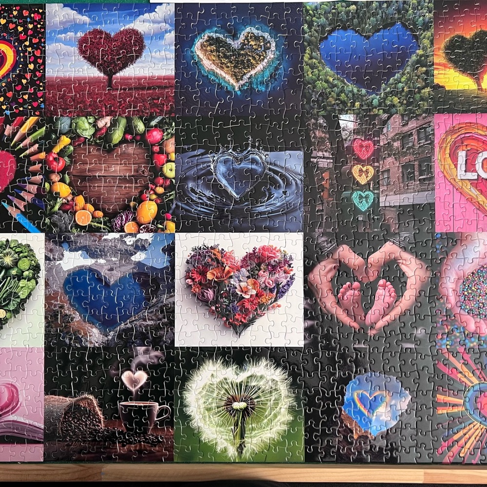 Boundless Love Collage Puzzle